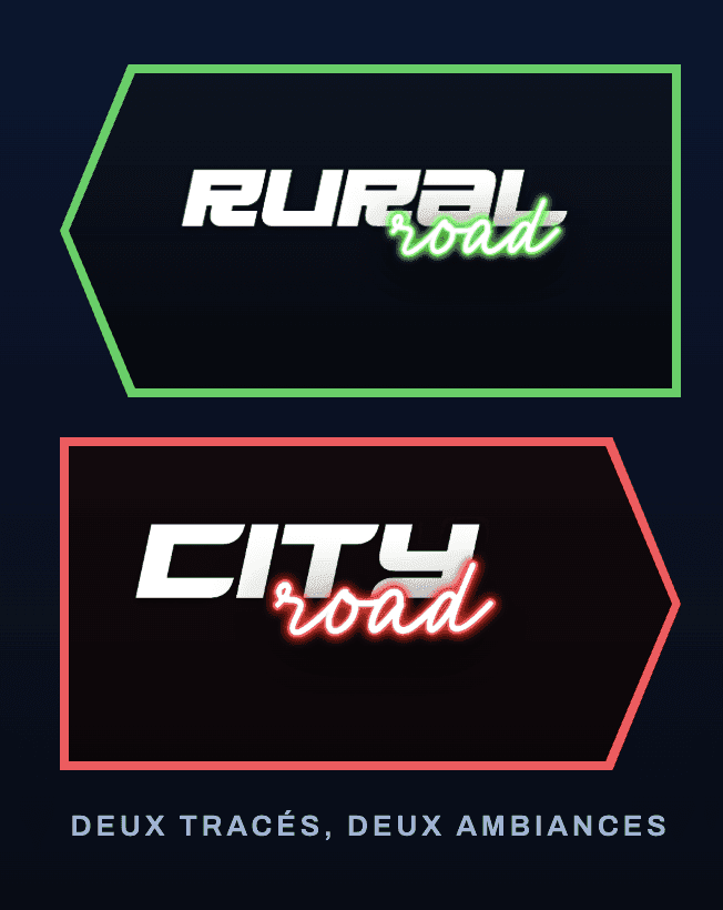 Rural Road ou City Road : rejoindre les deux zones de roulage
