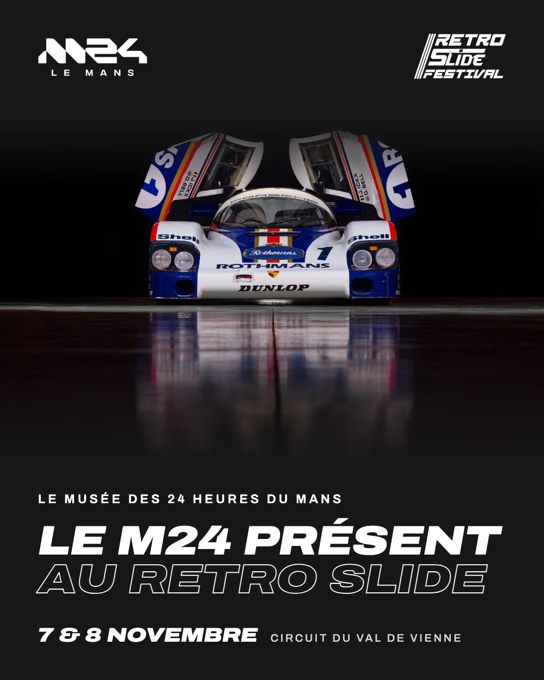 Le M24 présente trois légendes de la course au Retro
